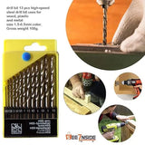 Drill Bits for Wood, Malleable Iron, Aluminium, Plastic
